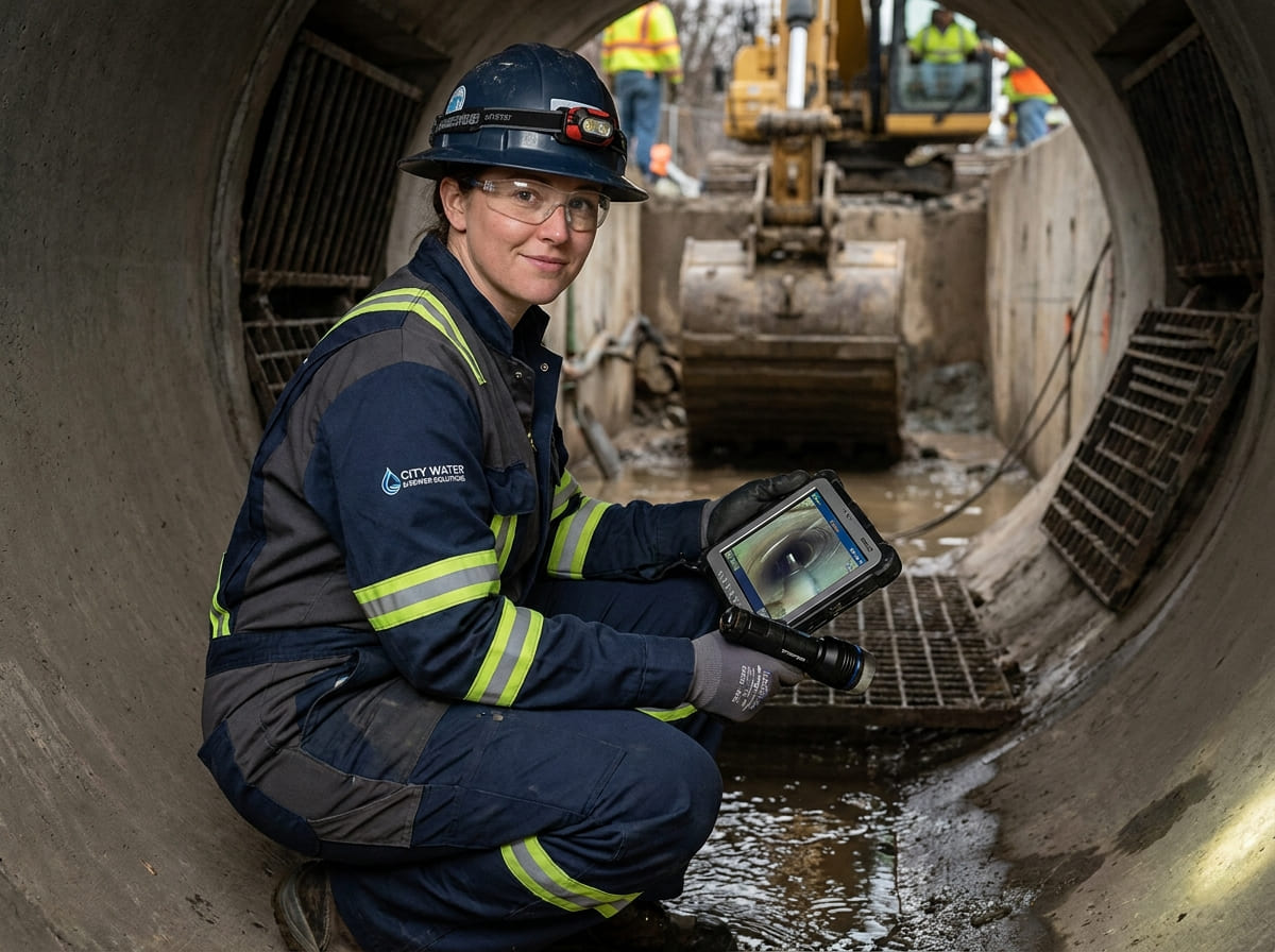 Sewer Line Inspection & Replacement in Bryan